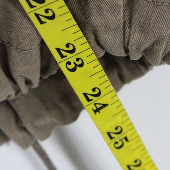 Life In Progress Utility Jacket Womens Brown Asymmetrical Zip Flat Front Size XS - Picture 9 of 9